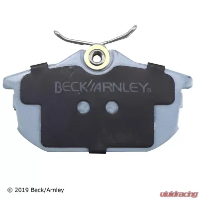 Beck/Arnley Disc Brake Pad Set 085-1665 - 085-1665