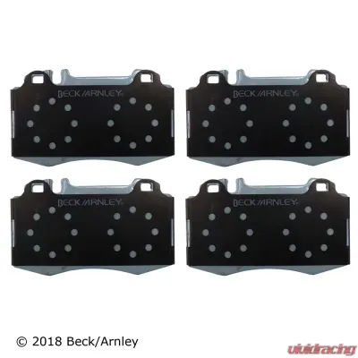 Beck/Arnley Disc Brake Pad Set 085-1666 - 085-1666