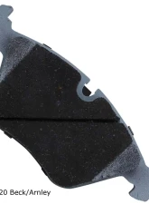 Beck/Arnley Disc Brake Pad Set 085-1669                                     - 085-1669 - Image 4