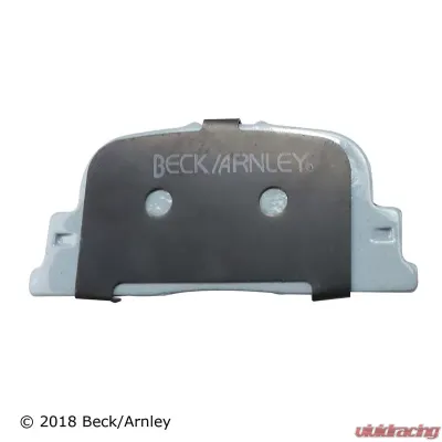 Beck/Arnley Disc Brake Pad Set 085-1670 - 085-1670