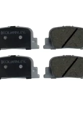 Beck/Arnley Disc Brake Pad Set 085-1670                                     - 085-1670 - Image 4