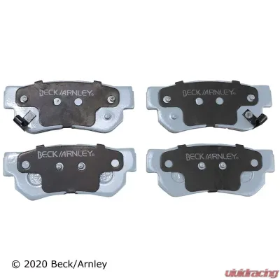 Beck/Arnley Disc Brake Pad Set 085-1672 - 085-1672