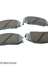 Beck/Arnley Disc Brake Pad Set 085-1675                                     - 085-1675 - Image 3