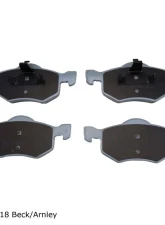 Beck/Arnley Disc Brake Pad Set 085-1676                                     - 085-1676 - Image 3