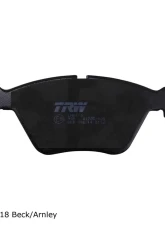 Beck/Arnley Disc Brake Pad Set 089-1380                                     - 089-1380 - Image 2