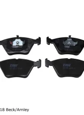 Beck/Arnley Disc Brake Pad Set 089-1380                                     - 089-1380 - Image 3