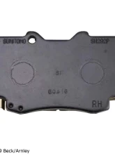 Beck/Arnley Disc Brake Pad Set 089-1391                                     - 089-1391 - Image 2