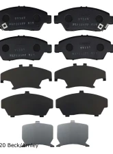 Beck/Arnley Disc Brake Pad Set 089-1482                                     - 089-1482 - Image 3