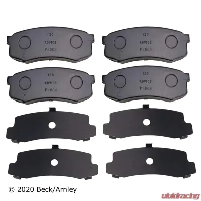 Beck/Arnley Disc Brake Pad Set 089-1502 - 089-1502