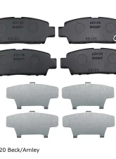 Beck/Arnley Disc Brake Pad Set 089-1534                                     - 089-1534 - Image 3