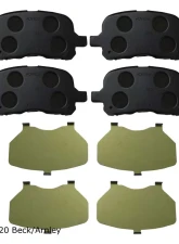 Beck/Arnley Disc Brake Pad Set 089-1553                                     - 089-1553 - Image 3