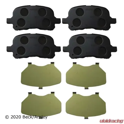 Beck/Arnley Disc Brake Pad Set 089-1553 - 089-1553