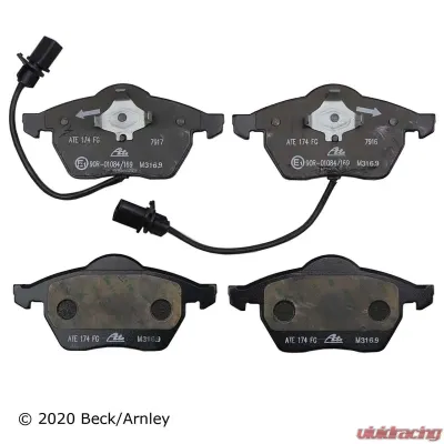 Beck/Arnley Disc Brake Pad Set 089-1608 - 089-1608