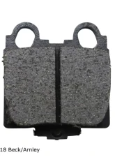 Beck/Arnley Disc Brake Pad Set 089-1611                                     - 089-1611 - Image 2