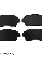 Beck/Arnley Disc Brake Pad Set 089-1621                                     - 089-1621 - Image 3
