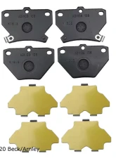Beck/Arnley Disc Brake Pad Set 089-1636                                     - 089-1636 - Image 3