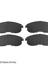 Beck/Arnley Disc Brake Pad Set 089-1640                                     - 089-1640 - Image 3