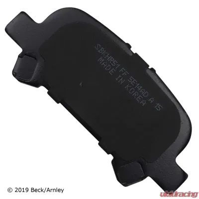 Beck/Arnley Disc Brake Pad Set 089-1647 - 089-1647