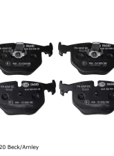 Beck/Arnley Disc Brake Pad Set 089-1651                                     - 089-1651 - Image 3