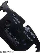 Beck/Arnley Disc Brake Pad Set 089-1651                                     - 089-1651 - Image 4