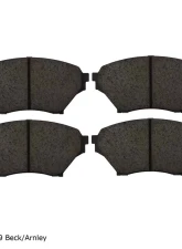 Beck/Arnley Disc Brake Pad Set 089-1660                                     - 089-1660 - Image 3