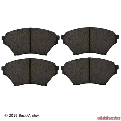 Beck/Arnley Disc Brake Pad Set 089-1660 - 089-1660
