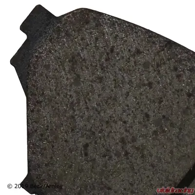 Beck/Arnley Disc Brake Pad Set 089-1660 - 089-1660
