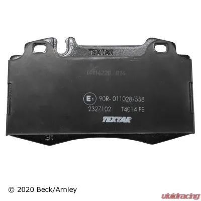 Beck/Arnley Disc Brake Pad Set 089-1666 - 089-1666