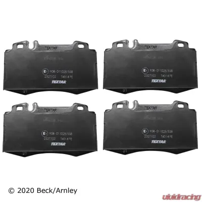 Beck/Arnley Disc Brake Pad Set 089-1666 - 089-1666