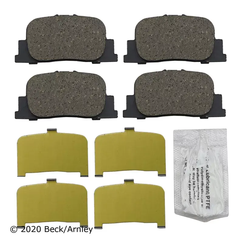 Beck/Arnley Disc Brake Pad Set 089-1670 - 089-1670