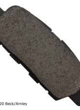 Beck/Arnley Disc Brake Pad Set 089-1687                                     - 089-1687 - Image 2