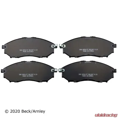 Beck/Arnley Disc Brake Pad Set 089-1689 - 089-1689