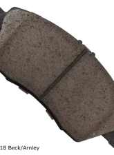 Beck/Arnley Disc Brake Pad Set 089-1693                                     - 089-1693 - Image 2