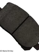 Beck/Arnley Disc Brake Pad Set 089-1697                                     - 089-1697 - Image 2