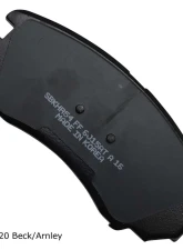 Beck/Arnley Disc Brake Pad Set 089-1706                                     - 089-1706 - Image 4