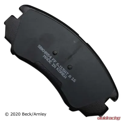 Beck/Arnley Disc Brake Pad Set 089-1706 - 089-1706