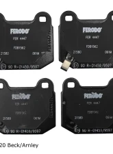 Beck/Arnley Disc Brake Pad Set 089-1708                                     - 089-1708 - Image 3