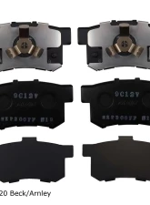 Beck/Arnley Disc Brake Pad Set 089-1733                                     - 089-1733 - Image 3