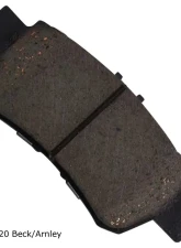 Beck/Arnley Disc Brake Pad Set 089-1734                                     - 089-1734 - Image 2