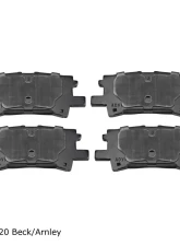 Beck/Arnley Disc Brake Pad Set 089-1741                                     - 089-1741 - Image 3