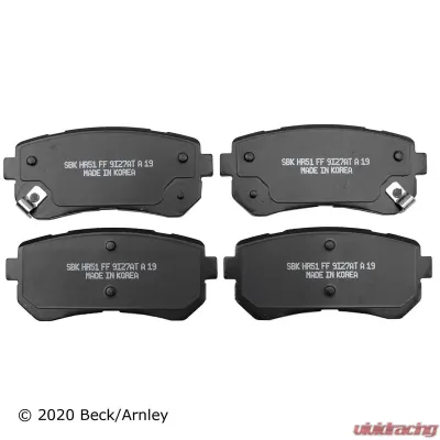 Beck/Arnley Disc Brake Pad Set 089-1745 - 089-1745