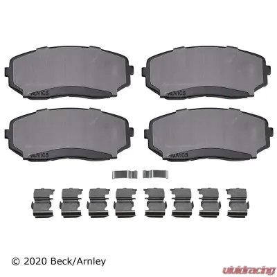 Beck/Arnley Disc Brake Pad Set 089-1748 - 089-1748