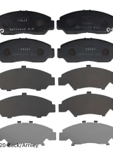 Beck/Arnley Disc Brake Pad Set 089-1757                                     - 089-1757 - Image 3