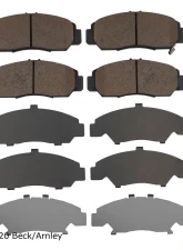 Beck/Arnley Disc Brake Pad Set 089-1757                                     - 089-1757 - Image 5
