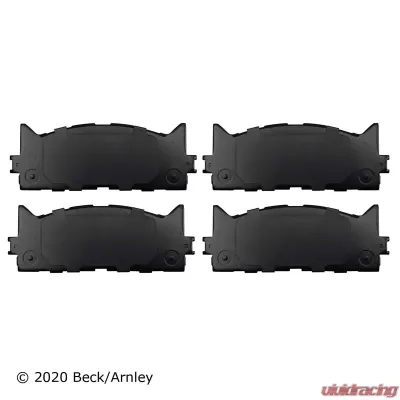 Beck/Arnley Disc Brake Pad Set 089-1758 - 089-1758