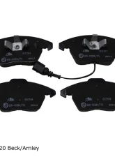 Beck/Arnley Disc Brake Pad Set 089-1763                                     - 089-1763 - Image 3