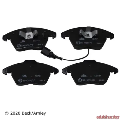 Beck/Arnley Disc Brake Pad Set 089-1763 - 089-1763