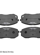 Beck/Arnley Disc Brake Pad Set 089-1784                                     - 089-1784 - Image 3