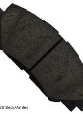 Beck/Arnley Disc Brake Pad Set 089-1786                                     - 089-1786 - Image 2