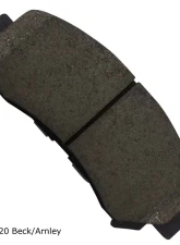 Beck/Arnley Disc Brake Pad Set 089-1792                                     - 089-1792 - Image 2